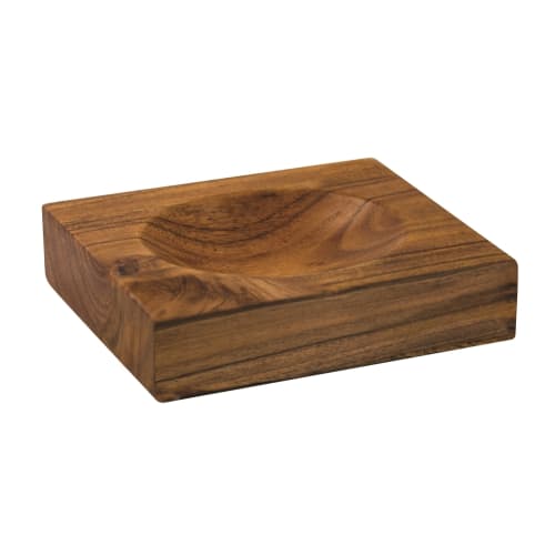 Ahala Wood Collection Soap Dish, Natural